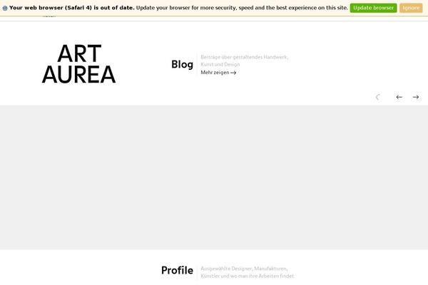 artaurea.de site used Artaurea_responsive