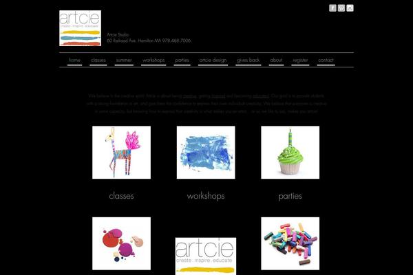 artciestudio.com site used Artcie