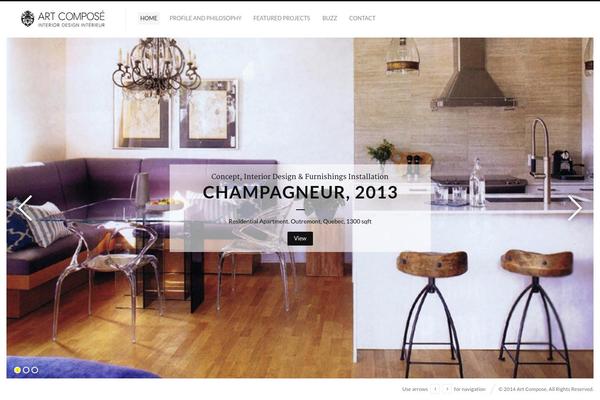 artcompose.ca site used Artcompose