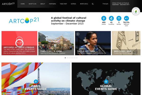 artcop21.com site used Artcop21