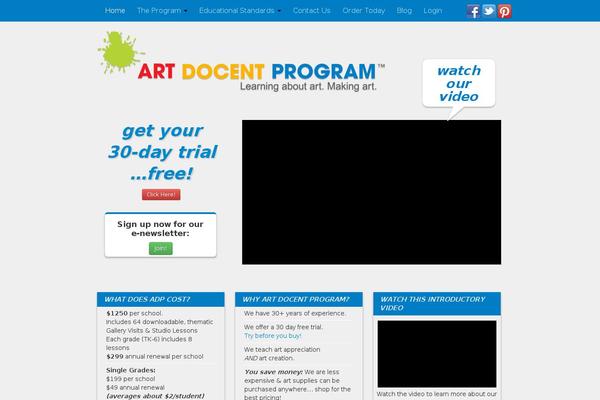 artdocentprogram.com site used Adp-ii