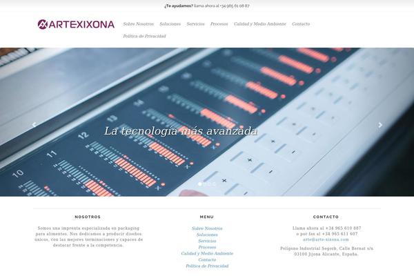 arte-xixona.com site used Arte-xixona-theme