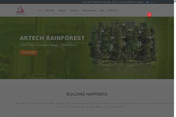 artechrealtors.com site used Artech-realtors