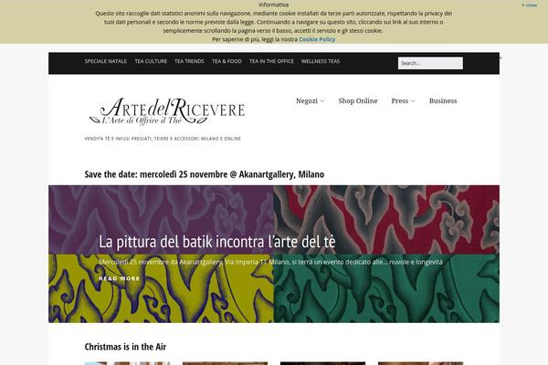 artedelricevere.com site used Aasta-blog