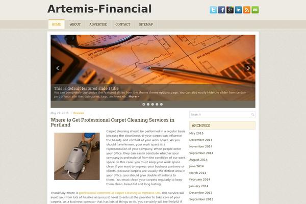 artemis-financial.com site used Probiz