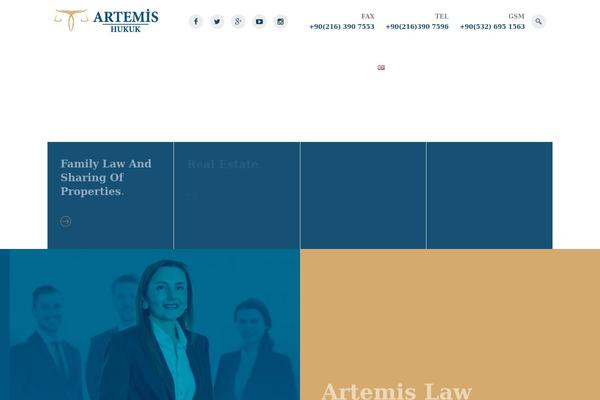artemishukuk.com site used Artemis