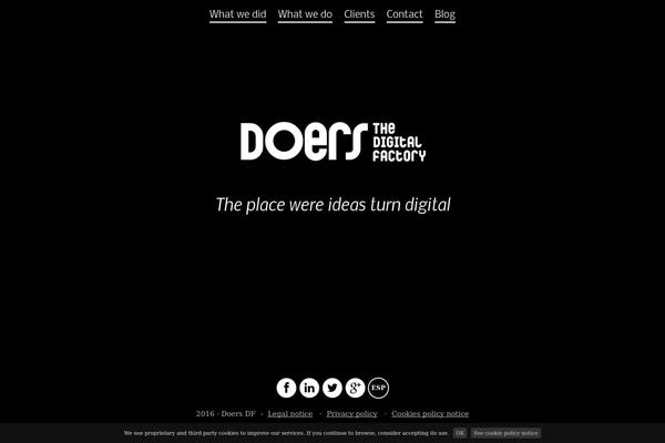 doersdf WordPress theme, websites list used doersdf theme doersdf theme websites examples