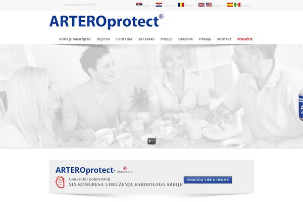 arteroprotect.com site used Maxima v1.02