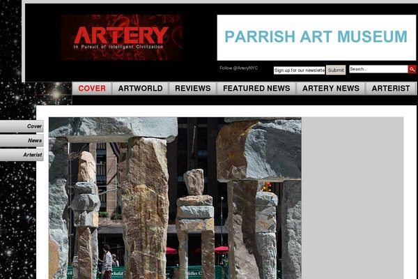arterynyc.com site used Artery