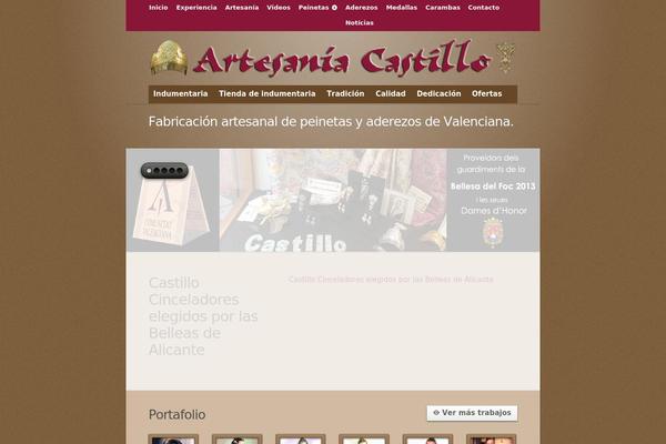 artesaniacastillo.com site used Clientes