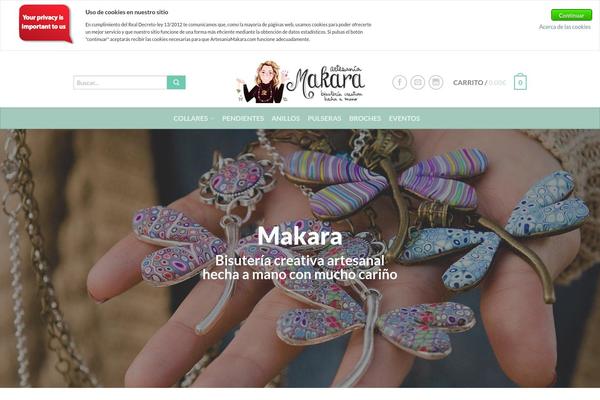 Flatsome theme site design template sample