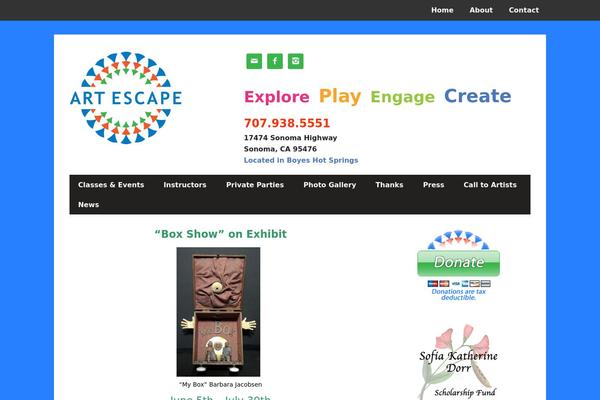 artescapesonoma.com site used Artescape
