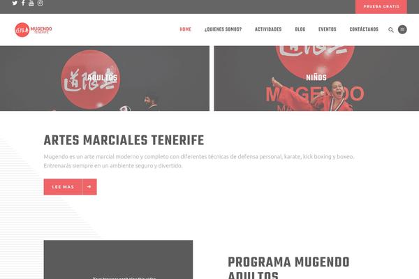 artesmarcialesmugendo.es site used Mugendotenerife