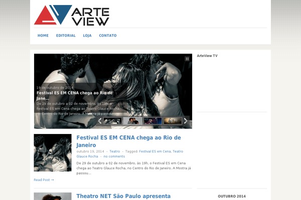 arteview.com.br site used Ascendoor-news