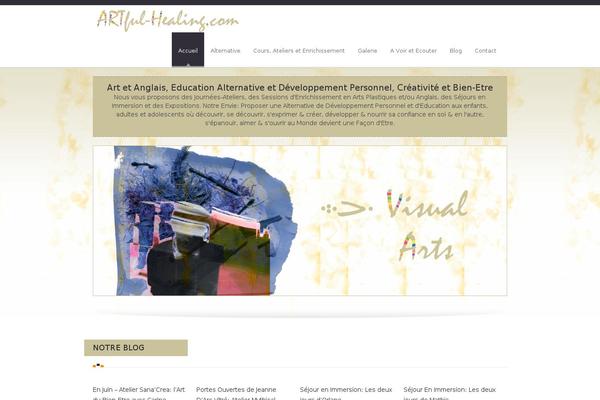 artful-healing.com site used Cubismo_theme