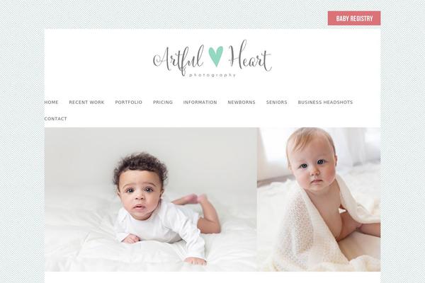 Prophoto4 theme site design template sample