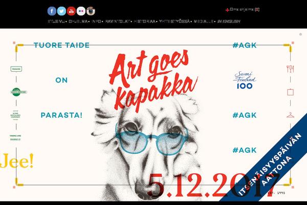 artgoeskapakka.fi site used Mediaani-framework