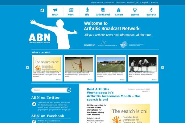 Abn Framework theme site design template sample