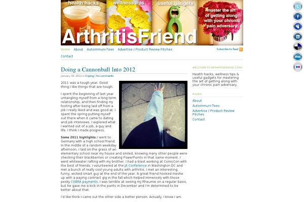 arthritisfriend.com site used Tycoon