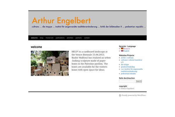 Site using Compact WP Audio Player plugin