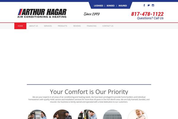 arthurhagar.com site used Arthurhagar