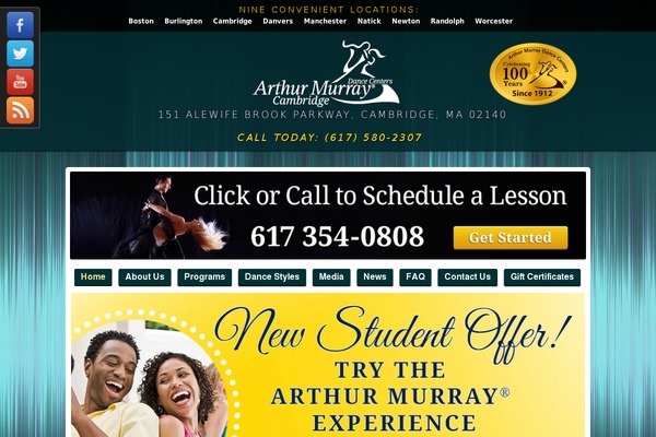 arthurmurraycambridge.com site used Em-salient