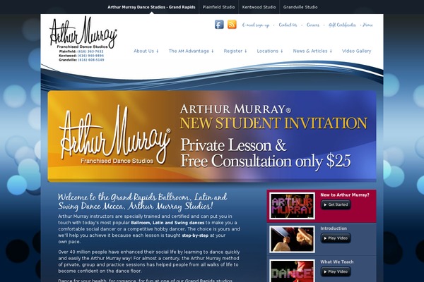 arthurmurrayalt theme websites examples