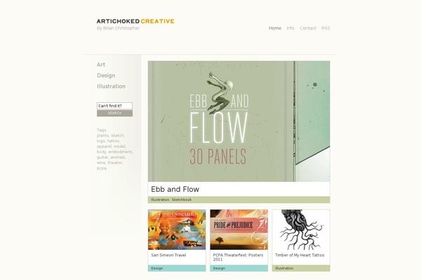 artichoked.com site used Artichoked