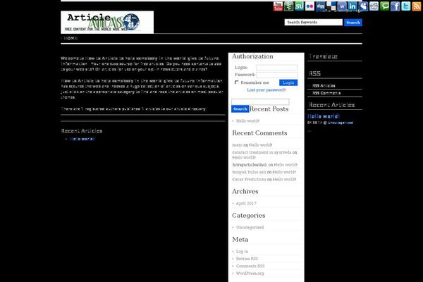 Twenty Seventeen theme site design template sample