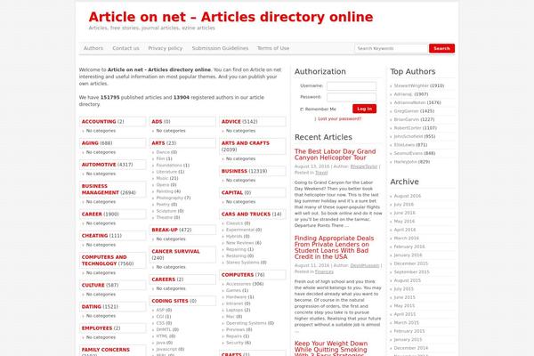 GeneratePress theme site design template sample