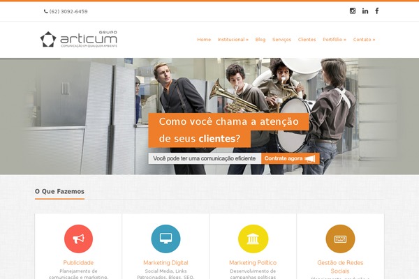 articum.com.br site used Articum-theme