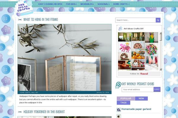 artideascrafts.com site used Artideascrafts