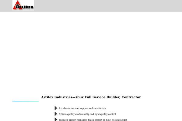 The7 theme site design template sample