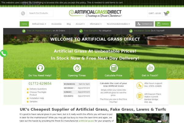 artificialgrassdirect.co.uk site used Artificial-grass-direct