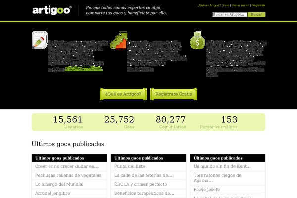 casual theme websites examples