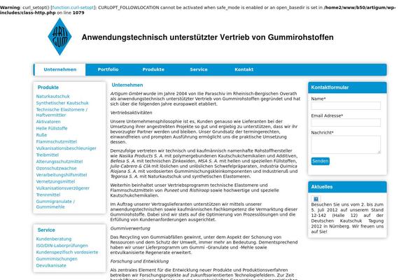 artigum.com site used Artigum