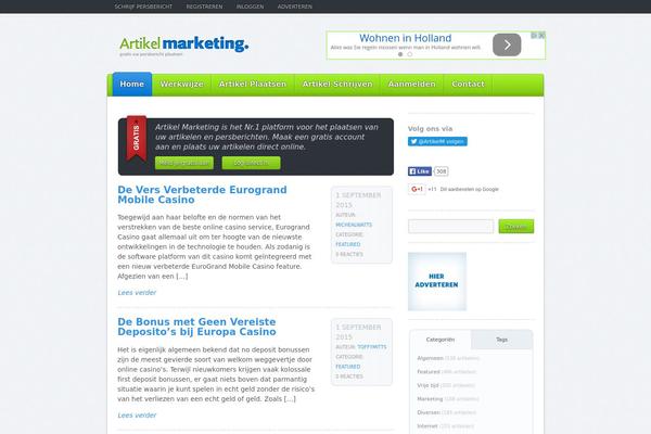 artikel-marketing.com site used Artikelenmarketing_theme
