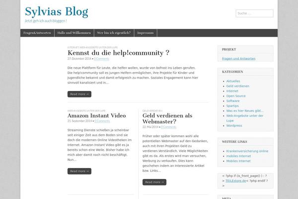 Magazine Basic theme site design template sample