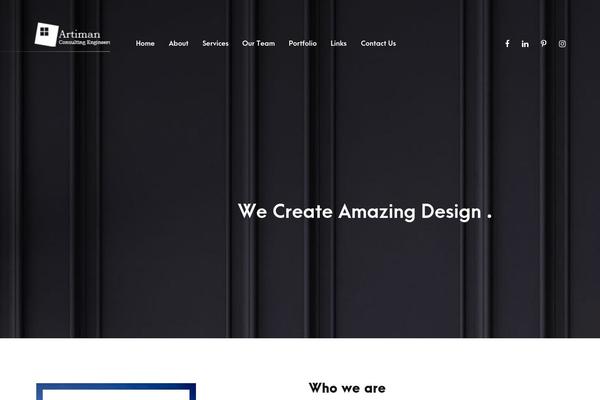 Inteco theme site design template sample