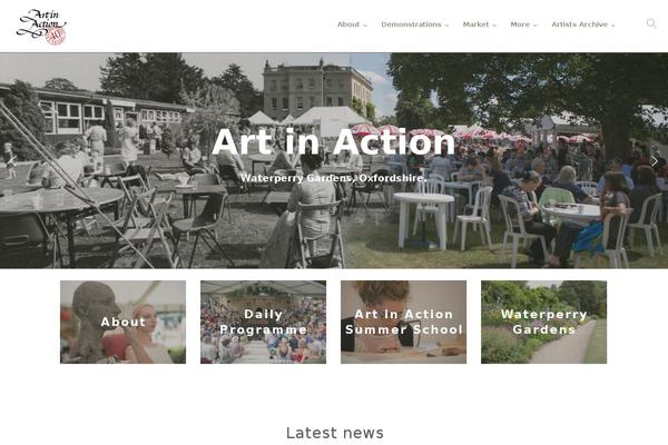 artinaction.org.uk site used Art-in-action-2016
