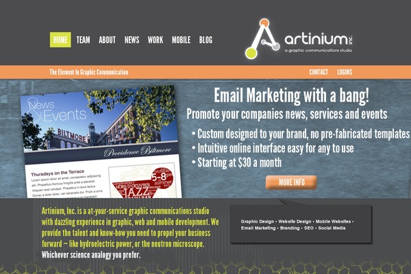 artiniuminc.com site used Artinium