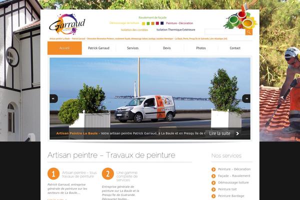 artisan-peintre-la-baule.com site used Theme1255