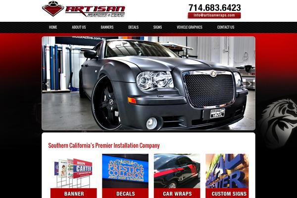 artisangraphicsandwraps.com site used Artisangraphics