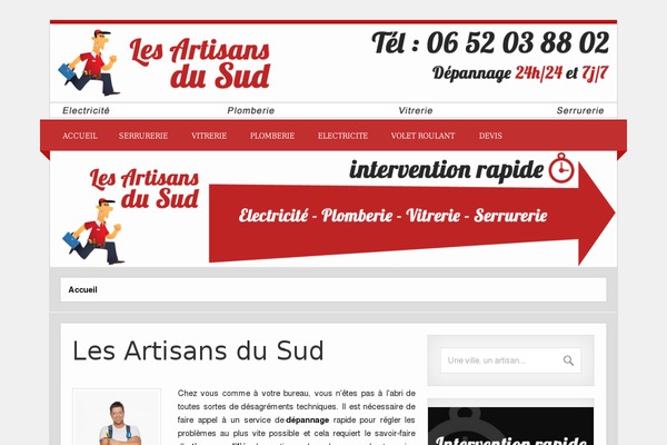 artisans-du-sud.com site used zeeTasty