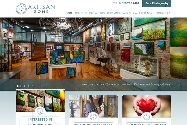 artisanzone.ca site used Artisan_zone