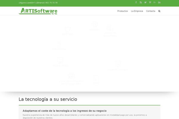 Avada theme site design template sample