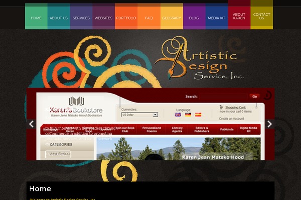 artisticdesignservice.com site used Artisticdesignservice