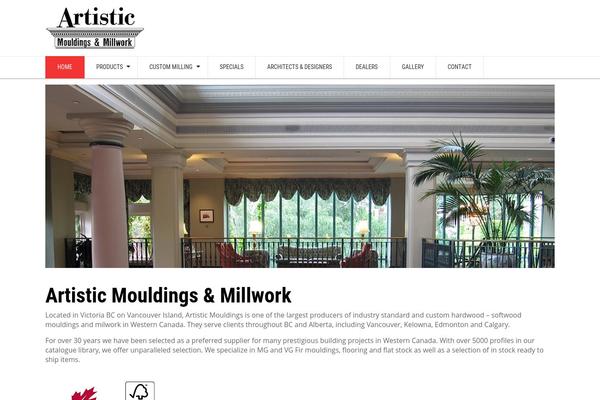 artisticmouldings.com site used Artistic2