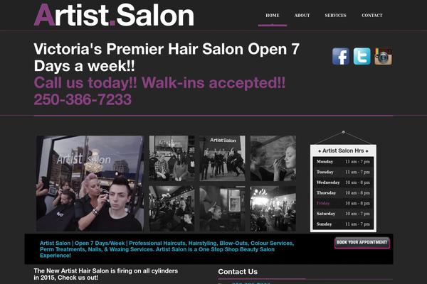 artistsalon.ca site used Hairpress-primm