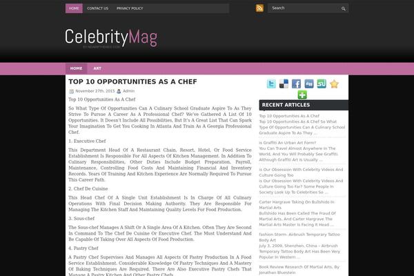artistsgallerycolumbia.info site used Celebritymag
